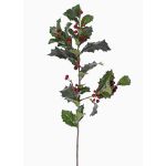 Ramo di agrifoglio artificiale TIBAR con bacche, verde, 75cm