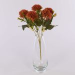 Dalia decorativa SALAMITUS su bastoncino, arancione, 30cm