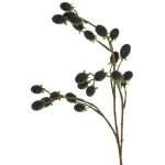 Ramo decorativo di more URUMA con frutti, nero, 90 cm