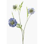 Ramo artificiale Scabiosa RUXTER, blu, 60 cm