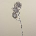 Ramo di frutta rambutan artificiale WARDA, marrone-bianco, 60cm