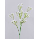 Velo da sposa artificiale CECILIA, bianco, 65cm, Ø1cm