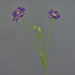 Scabiosa artificiale ANDIA, liilla-viola, 80cm, Ø8-10cm