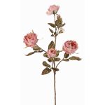 Ramo artificiale di rose SITARA, rosa antica, 75cm, Ø5-8cm
