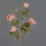 Ramo artificiale di rose SITARA, rosa antica, 75cm, Ø5-8cm