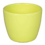 Piccolo vaso in ceramica per piante TEHERAN BASAR, giallo chiaro, 6cm, Ø7,5cm