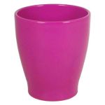 Vaso in ceramica per orchidee MALAYER, fucsia, 15cm, Ø13,2cm