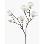 Magnolia finta ANEU, crema, 65cm, Ø7-8cm