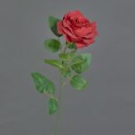 Rosa finta PEZOS, rosso, 60cm