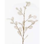 Ramo artificiale di lunaria BUELNA, crema, 105cm