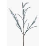 Ramo artificiale di erba stipa con pannocchie YECORA, blu, 130cm