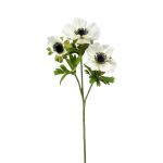 Anemone artificiale RUBINA, bianco, 55cm
