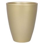 Vaso decorativo TEHERAN PALAST, ceramica, oro-opaco, 17cm, Ø13,5cm