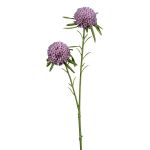 Ramo artificiale dalia pompon SNURK, lilla, 45 cm