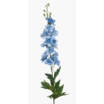 Fiore artificiale del finocchio selvatico ROSELINE, azzurro, 90 cm