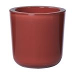 Supporto di vetro per lumini NICK, corallo, 7,5cm, Ø7,5cm
