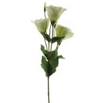 Lisianthus artificiale ALARONA, crema, 55 cm