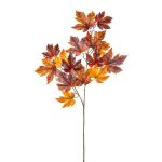 Ramo artificiale di acero SNORVE, arancione-marrone, 90 cm