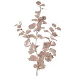 Ramo artificiale di eucalipto MALFHY, rosa chiaro metallizzato, 75 cm