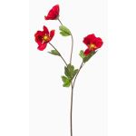 Ramo decorativo di papavero MIROLB, rosso, 70 cm