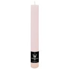 Candela a bastoncino AURORA, rosa chiaro, 28 cm, Ø 3,5 cm, 30 ore - Made in Germany