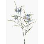 Ramo decorativo Aquilegia WHONRY, azzurro, 85 cm