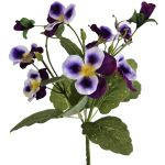 Fiore artificiale decorativo Pansy BAHNY su bastoncino, viola-lilla, 22 cm