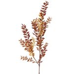 Ramo di pungitopo artificiale ELENIE, marrone-arancione, 95cm