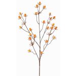 Cardo di plastica LOUKAS, giallo-arancione, 70cm, Ø1-1,5cm