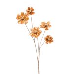 Cosmea artificiale FJELLA, metallico-oro, 70cm