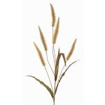 Pennisetum artificiale HIWA, pannocchie, verde, 135cm