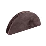 Supporto in legno MIKKEL per fiori secchi, 40 fori, nero, 25x4x11 cm