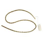 Corda decorativa in erba ARNAR con catena di luci, beige, Ø0,5cm