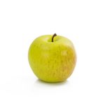Mela artificiale ADALBERO, verde-rosso, 8cm, Ø7cm