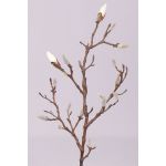 Ramo di magnolia artificiale ASANI, bianco, 70cm