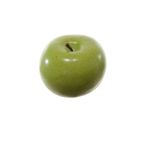 Mela di plastica AILIM, verde, 6cm, Ø6,5cm