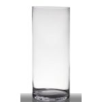 Vaso da terra cilindrico SANSA EARTH, vetro, trasparente, 60cm, Ø25cm