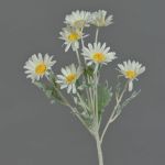 Margherita artificiale LEONIA, bianco, 60cm, Ø5cm