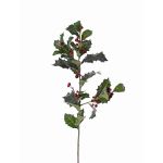Ramo di agrifoglio artificiale TIBAR con bacche, verde, 75cm