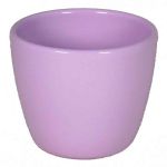 Piccolo vaso in ceramica per piante TEHERAN BASAR, lilla, 6cm, Ø7,5cm