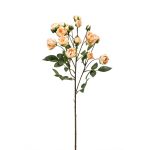Ramo artificiale di rose TOSSA, albicocca, 55cm