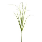 Ramo decorativo Lampada da pulire KOVLIN con pannocchie, verde crema, 65 cm