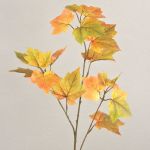 Ramo d'acero artificiale PORTREE, giallo-verde, 90cm