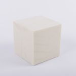 Cubo di schiuma GABRIO per fiori artificiali, crema, 12x12x12cm