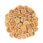 Fette di arancia essiccate LILLEMOR, verdi, Ø 4-6 cm, 250 g