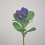 Fiore artificiale di sedum telephium EILIDH, viola, 30 cm