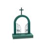 OASIS® Schiuma floreale porta del cielo, fiori funebri, cornici in schiuma espansa, verde, 46x51x5cm