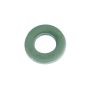 OASIS® Schiuma umida anello, base in schiuma rigida EcoBase, verde, 4 cm, Ø 18 cm
