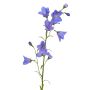 Campanula artificiale GISELA, blu, 65cm, Ø5cm