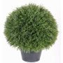 Cipresso sintetico SIMONA, in coprivaso, verde, 45cm, Ø40cm